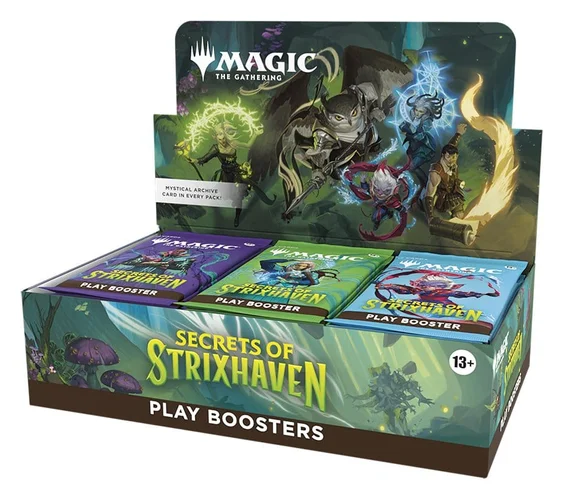 Magic the Gathering Secrets of Strixhaven Play Booster English - 1 Booster Box (30 Boosters)